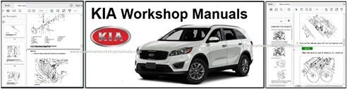 Kia Service Repair Workshop Manual Downloads